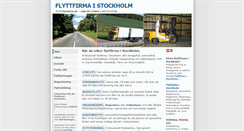 Desktop Screenshot of flyttkungen.se